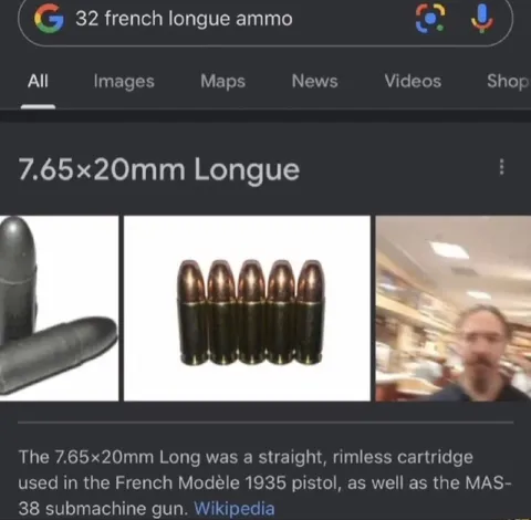 French Longue Ammo Search