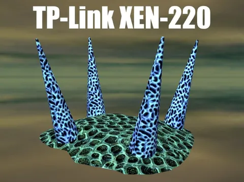 TP-Link XEN-220 инопланетный роутер
