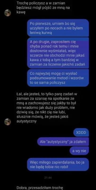 Korepetycje za szansę na kawę