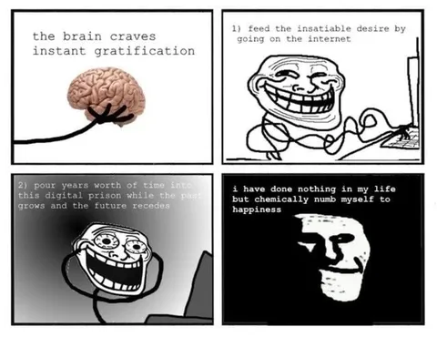 Brain Craves Instant Gratification