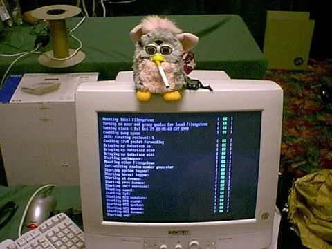 Furby Boots Up Linux