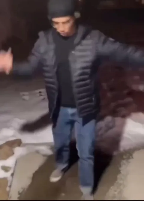 Танец на льду заканчивается падением