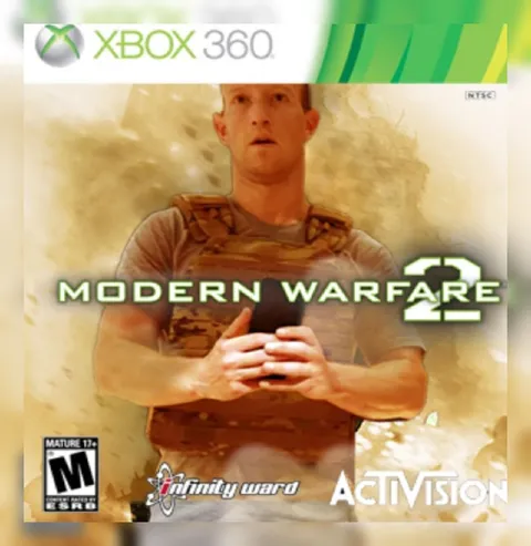Modern Warfare 2 Xbox 360 Cover