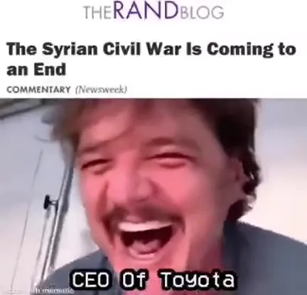 CEO of Toyota Can’t Handle Peace