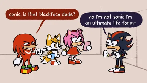 Shadow Explains He Is Not Sonic