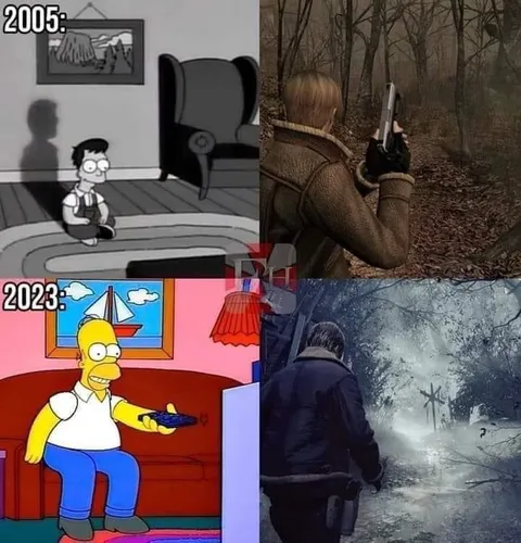 Тогда и сейчас в Resident Evil 4