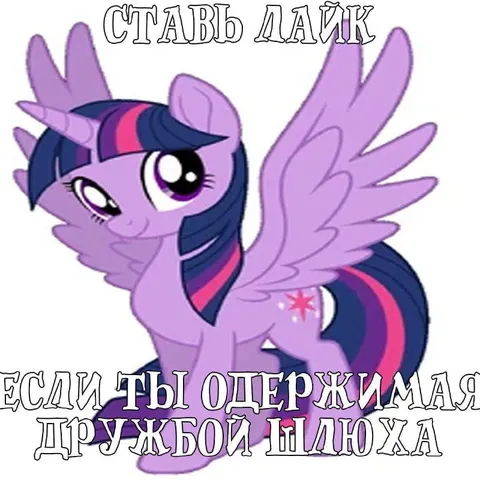 Ставь лайк, если выдержим дружбой шлюху