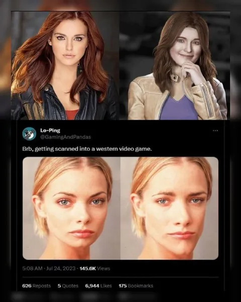 Getting Scanned Into a Western Game