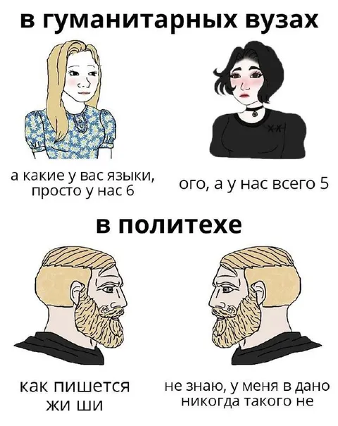 Гуманитарии и политех