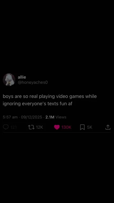 Boys Ignoring Texts While Gaming