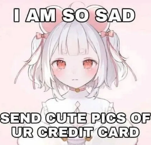 Send Cute Pics of Your Credit Card