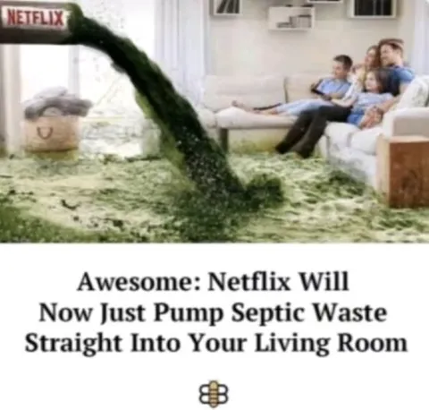 Netflix Septic Waste Flood