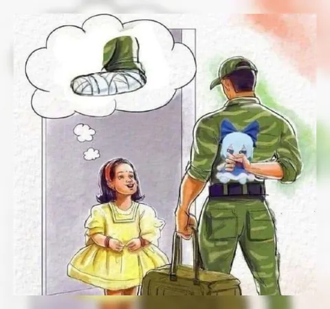 Солдат думает о доме