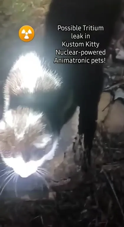 Nuclear-Powered Kitty Gives Five