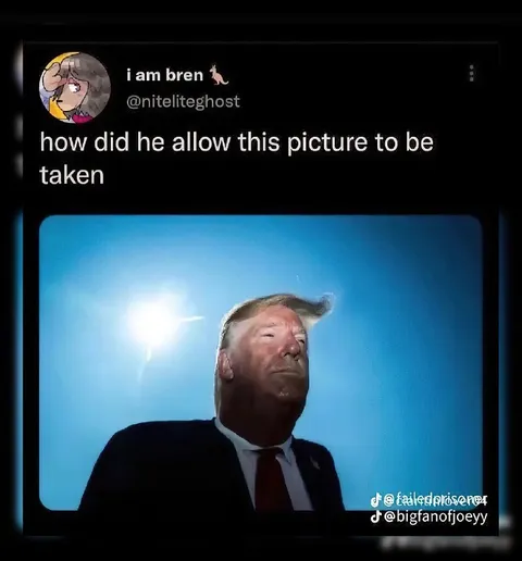 How Did He Allow This Picture
