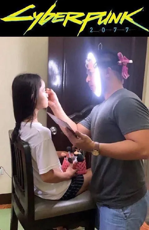 Cyberpunk 2077 Makeup Artist
