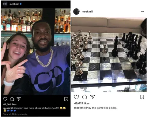 Meek Mill Plays Chess Like a King