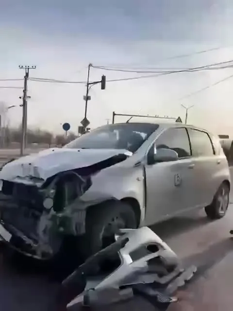 ДТП на перекрёстке