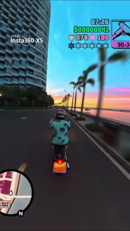 POV: GTA Vice City Bike Mission