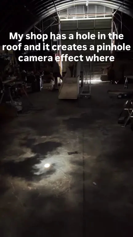 Pinhole Camera Clouds on the Shop Floor