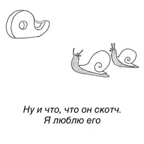 Я люблю его, хоть он скотч