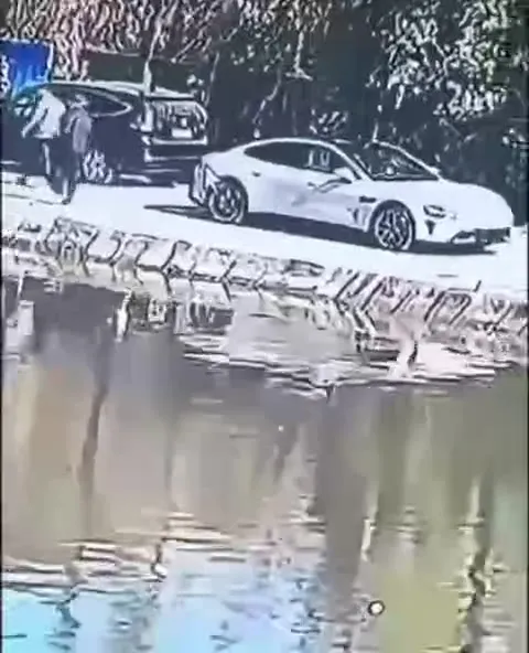 小米自动泊车直接下水