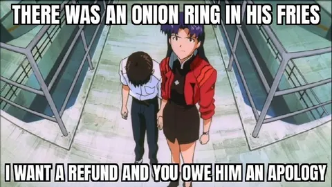 Onion Ring Refund Apology