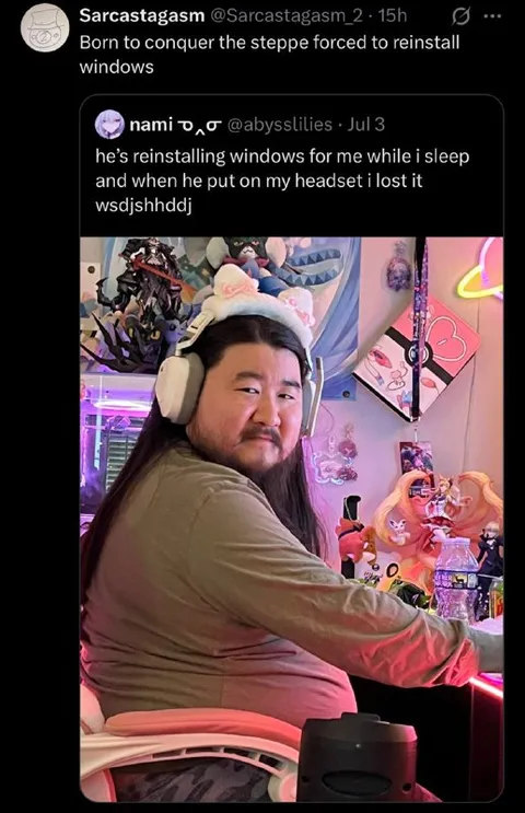 Reinstalling Windows While She Sleeps