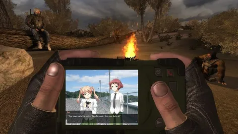 Playing a Dating Sim in the Wasteland