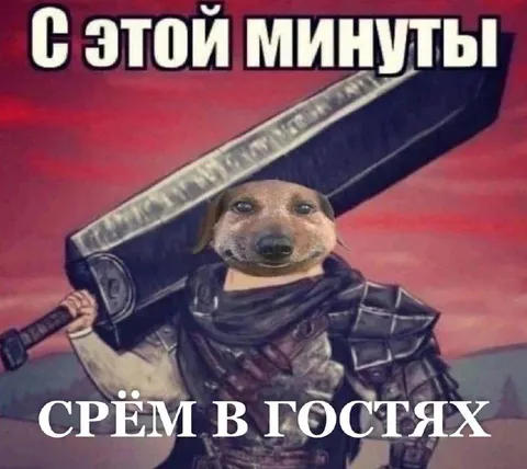 С этой минуты спём в гостях