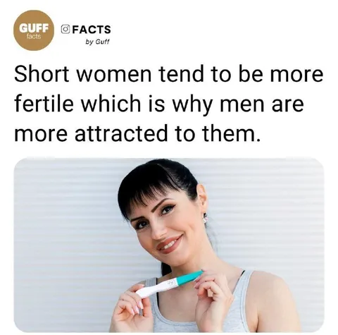 Short Women Are More Fertile