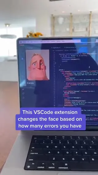 VSCode Errors Change Your Face