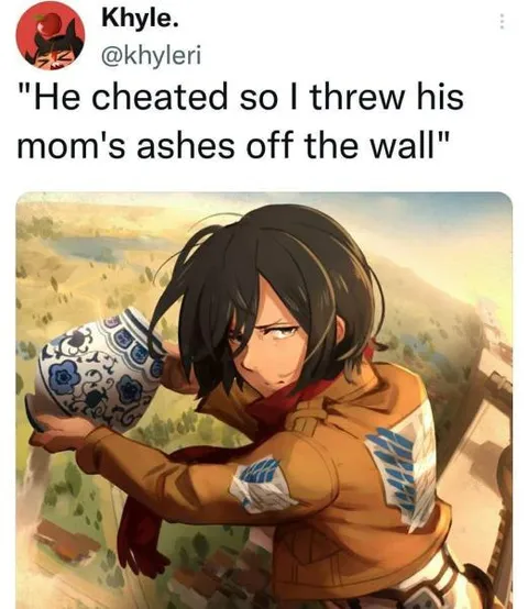He Cheated, So I Threw His Mom's Ashes