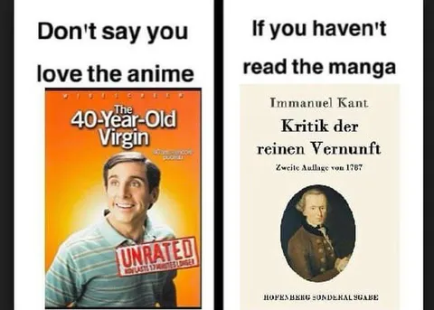Anime Fan Has Read Kant