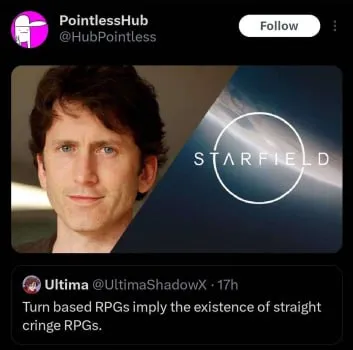 Turn-Based RPGs Imply Straight Cringe RPGs