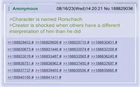 Rorschach Interpretation Shock