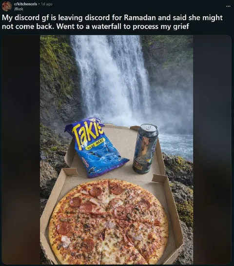 Discord Girlfriend Waterfall Grief