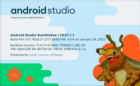 Android Studio Bumblebee Dragon