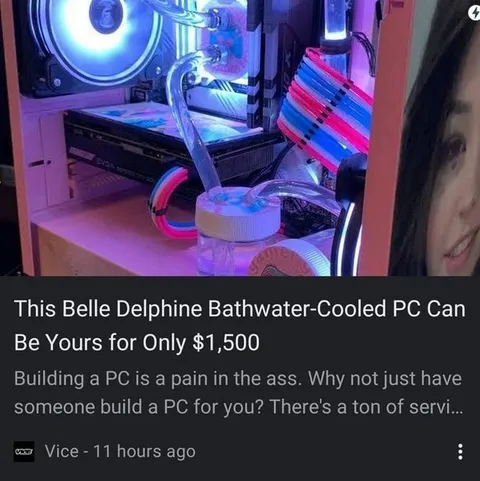 Belle Delphine Bathwater PC