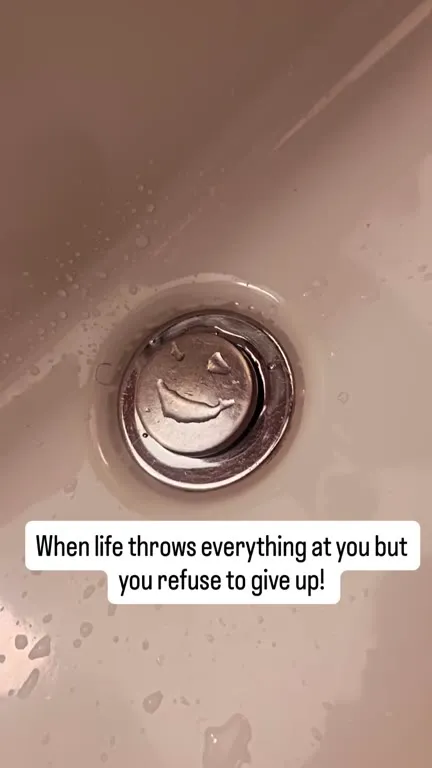 Drain Stopper Refuses to Give Up