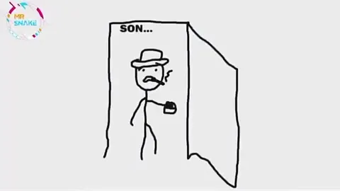 Son Catches Dad Watching Anime