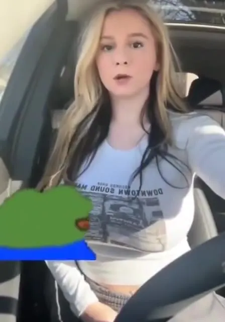 Pepe Hugs Her While She Talks