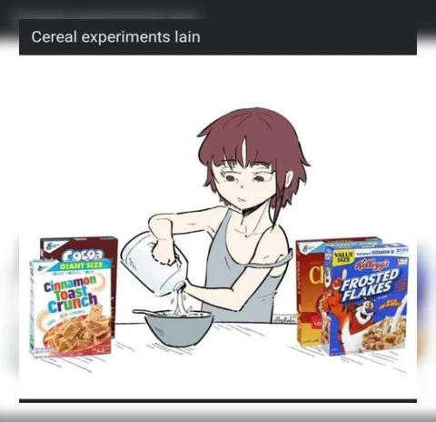 Cereal experiments Iain