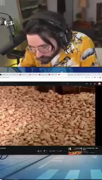Streamer Watches Nuts Processed