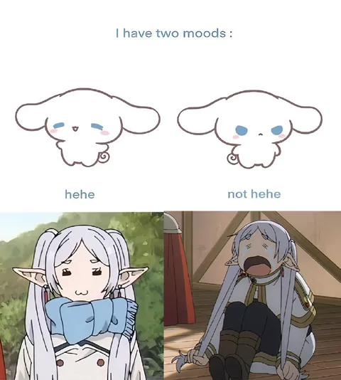 I Have Two Moods Elf Reaction