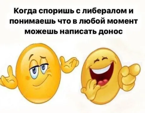 Спор с либералом и донос
