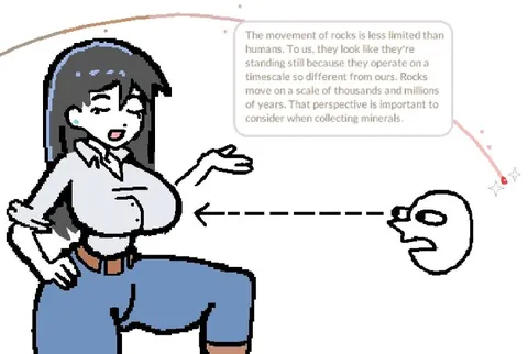 Rocks Move Slowly