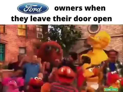 Владельцы Ford забыли закрыть дверь