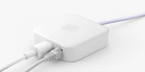 Apple-адаптер с лишними кабелями
