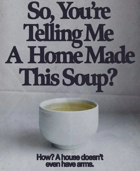A Homemade Soup from a House